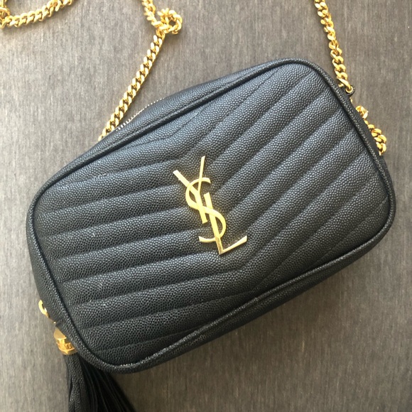 Authentic YSL Mini Monogram Matelasse Lou Camera Bag - Picture 5 of 15